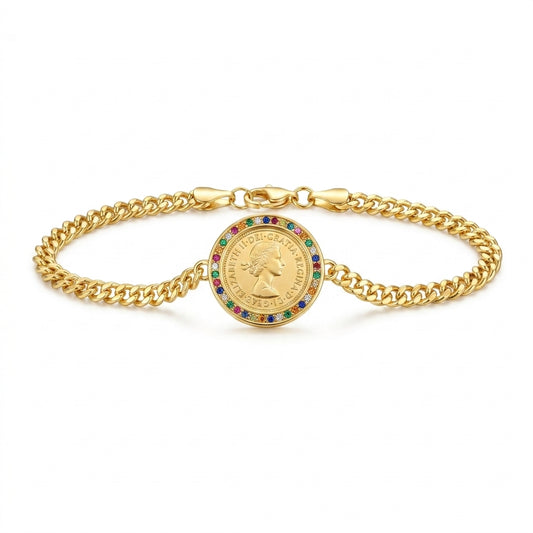 Icon Coin Bracelet