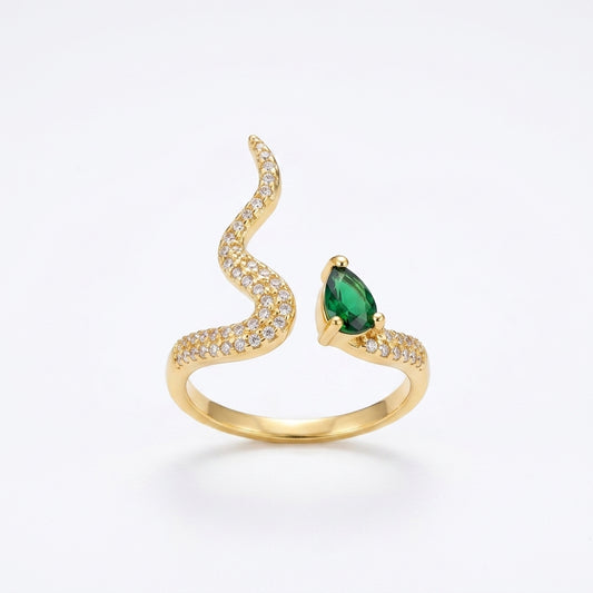 Maya Serpent Ring