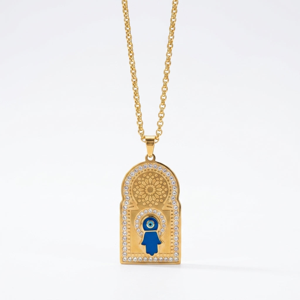 layal hamsa necklace