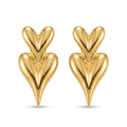 Nova Heart Earrings