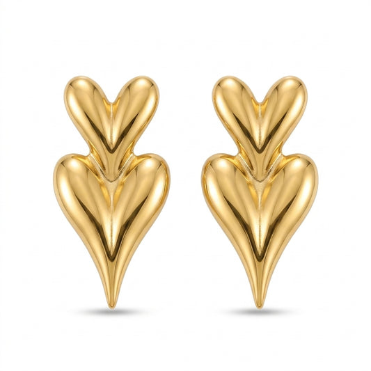 Nova Heart Earrings