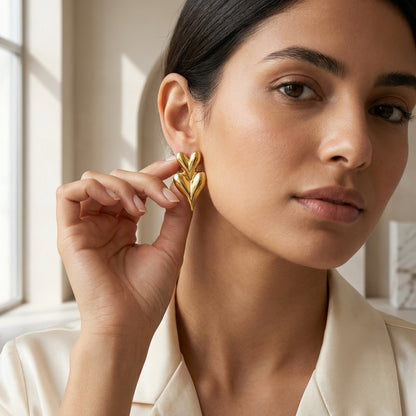 Nova Heart Earrings