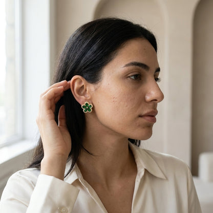 Iris Stud Earrings