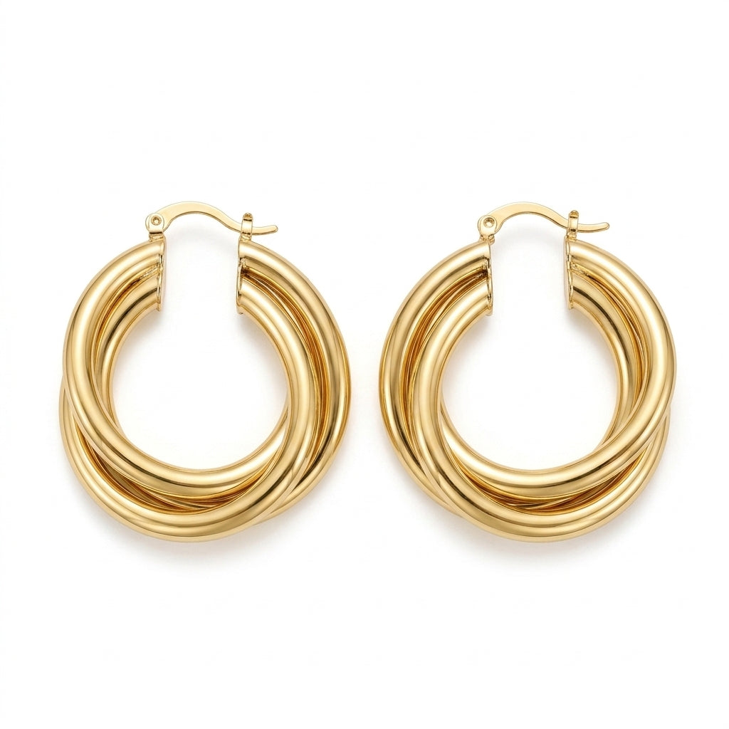 ines hoop earrings