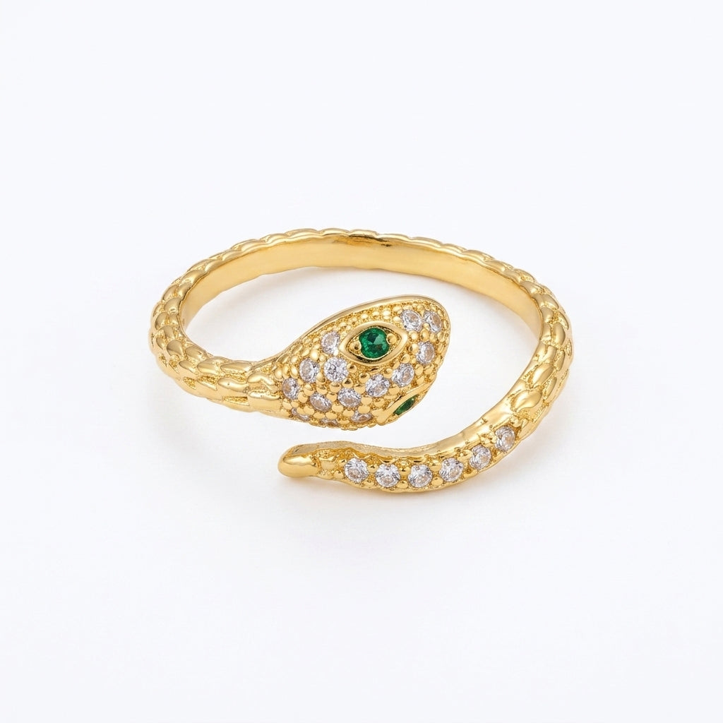 serene serpent ring