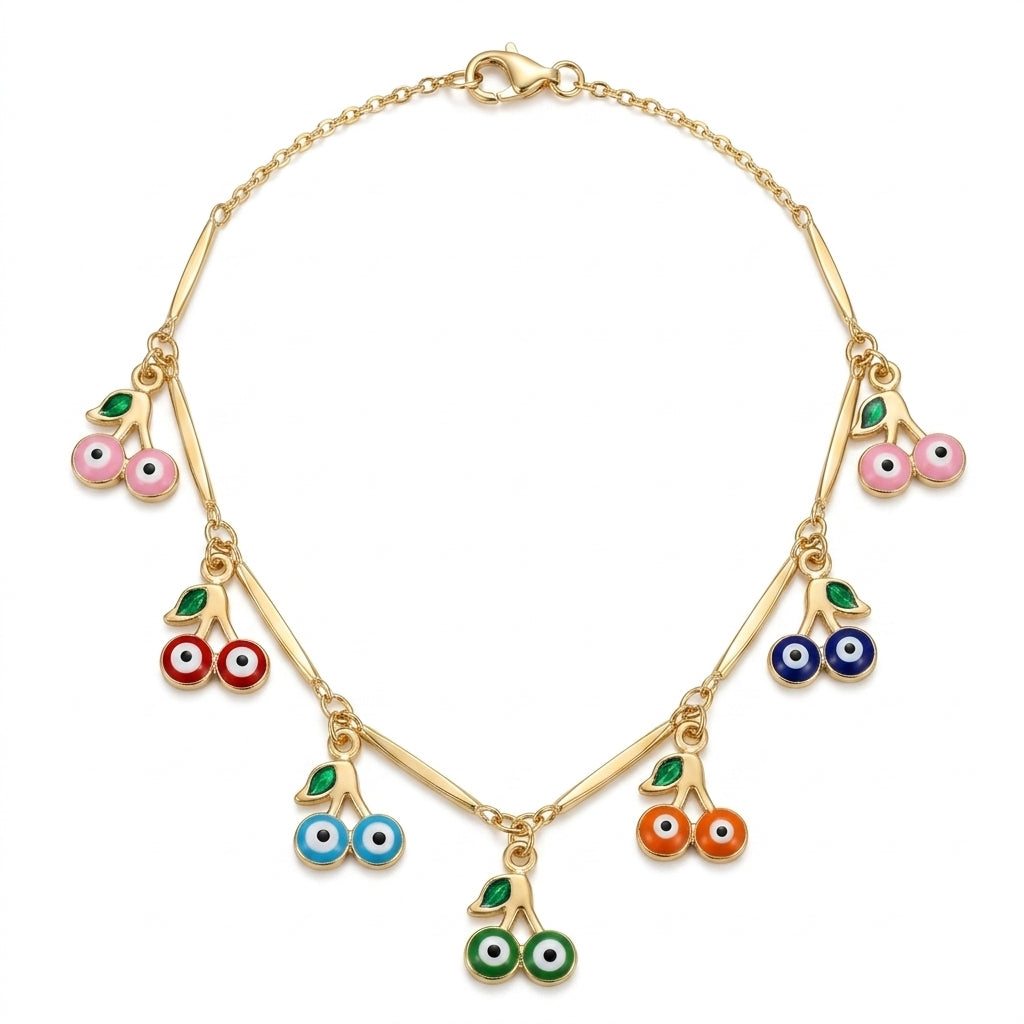 opal charm necklace