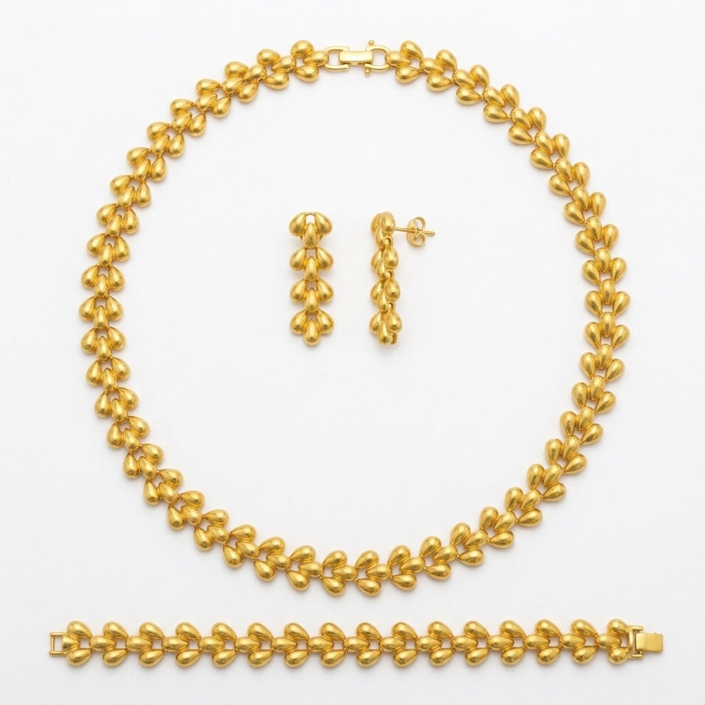 noor drop parure