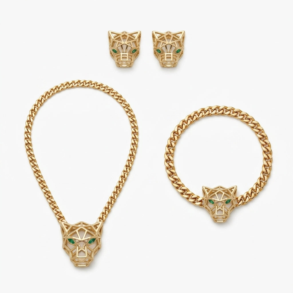 panthère éclat jewelry set