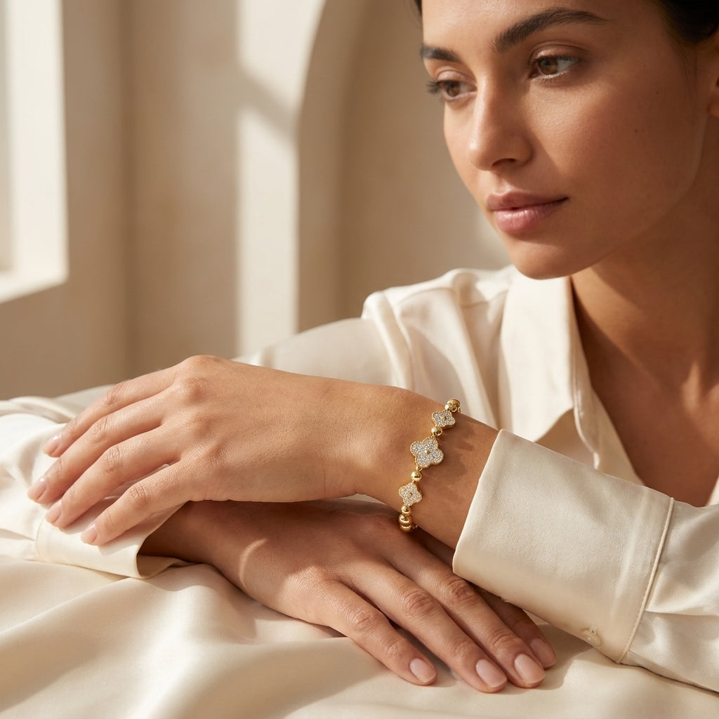 éclat clover bracelet