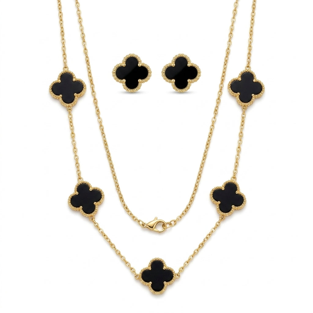 ivory clover set