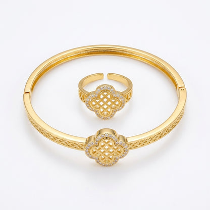 Noor Quatrefoil Set