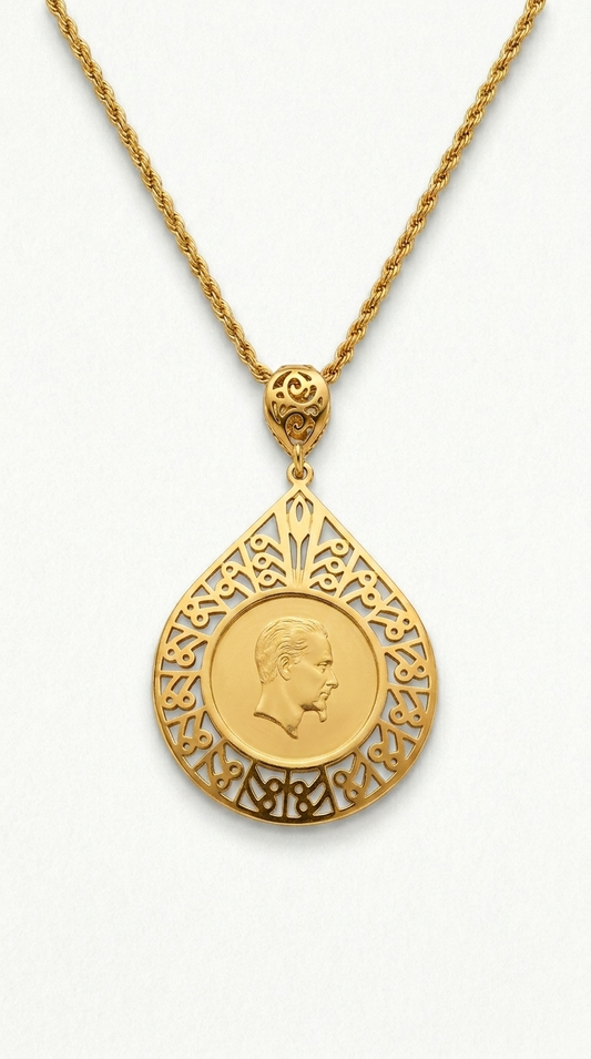 Athena Portrait Necklace